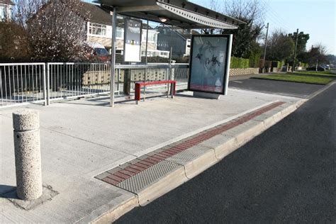 bus stop kerb detail